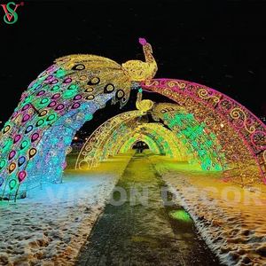 Luz de arco de Ramadán para exteriores, decoración con motivo 3D, hecho a medida, con cadena - Product Image 4