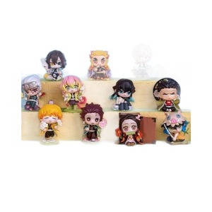 Demon Slayer Birth Flower Series Blind Box Anime Figurine bidimensionnelle tendance, jouet, <span class=keywords><strong>cadeau</strong></span> d'anniversaire, modèle décoratif - Product Image 1