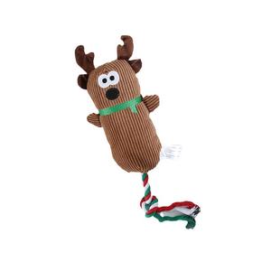 Sıcak kardan adam Santa ren geyiği noel Pet peluş diş çıkarma oyuncak Bite dayanıklı havalandırma ses yapma köpek oyuncak Pet noel oyuncak - Product Image 4