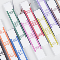 Bandes adhésives personnalisées 11 couleurs pour billets de banque – Sangles manuelles pour l'organisation et l'emballage des billets de dollars