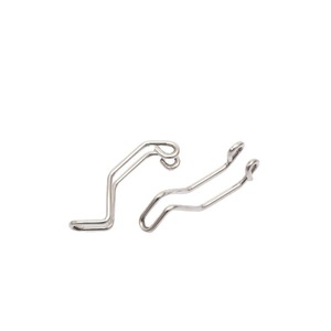 Stainless Steel Socks And Underwear <b>Clips</b> Irregular Spring Shape <b>Hook</b> Type For Laundry Room Hardware - Product Image 1