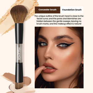 MAANGE - Juego de 12 Brochas de Maquillaje Profesionales al por Mayor, Brochas para Sombras de <span class=keywords><strong>Ojos</strong></span>, Base, Rubor y Polvo, Juego de Brochas de Maquillaje Profesionales - Product Image 2