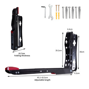 Giá đỡ xe đạp dạng chữ L có thể điều chỉnh cho xe đạp 24 đến 29 inch dùng trưng bày sửa chữa lưu trữ trong nhà - Product Image 2