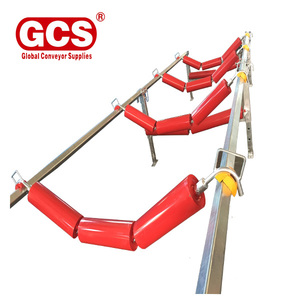 Cấu trúc ba con dấu máng làm biếng/con lăn thép/Con lăn trở lại cho băng tải đai - Product Image 1