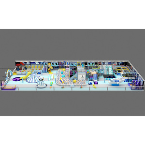 Équipement de terrain de jeux intérieur commercial, aire de jeux souple pour enfants, parc intérieur personnalisé pour enfants - Product Image 1