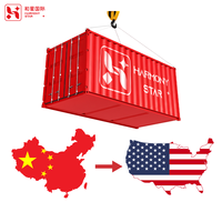 Envío Económico de Carga Marítima FCL desde China, EE. UU., Canadá, UE, Australia, DDP, Envío Completo de Contenedores, Agencia de Aduanas 24/7