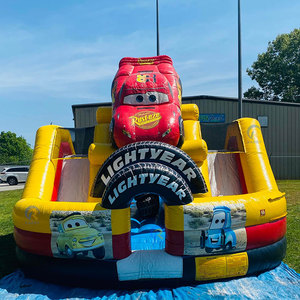 Thương mại cấp Inflatable lâu đài thư bị trả lại Nhà trượt nước và nhảy lâu đài thương mại Inflatable trượt và trượt - Product Image 4