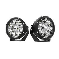 Barre lumineuse LED 5 pouces pour camion, 9-30V DC, IP67, éclairage de conduite, travail, pick-up, SUV, 4x4, tout-terrain, toit, pare-chocs, usage intensif, tracteur, 12V 24V