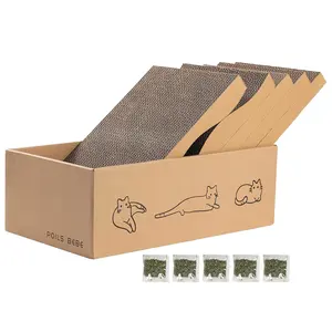 Gatto scratcher cartone facile da pulire gatto scratcher per gatto che si sfrega le zampe