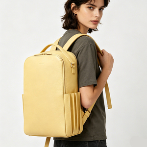 Fashion Women <b>Backpack</b> PU Leather Laptop <b>Backpack</b> <b>Large</b> Capacity Travel <b>Backpack</b> Casual Daypack For Daily Use - Product Image 3