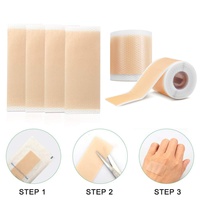 Feuille de patch de cicatrice médicale de couleur de peau Feuille de gel de silicone de pâte de cicatrice de gel de silicone Pansement de silicone