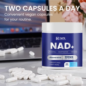 Capsules NAD+ en marque privée OEM, complément anti-âge, stimulant l'énergie et la santé cellulaire, capsules NAD+ en gomme - Product Image 5
