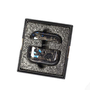 Nueva funda de fibra de carbono forjada para Apple <span class=keywords><strong>Airpods</strong></span> <span class=keywords><strong>airpods</strong></span> 3 negro/gris/dorado/Verde/rojo/púrpura - Product Image 5