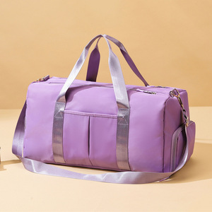 Women Travel Duffle <b>Bag</b> with Shoe <b>Compartment</b> Wet Dry Separation Pocket Waterproof Sports Gym Overnight Weekend Carry on <b>Bag</b> - Product Image 1