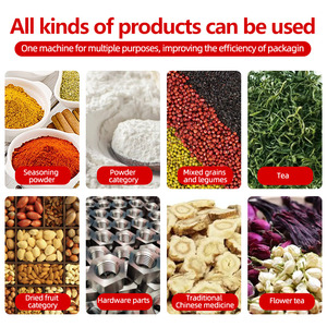 Low Price Fully Automatic Weighing Small Bag Coffee Powder Herbal Tea Grains Filling <b>Machine</b> - Product Image 5
