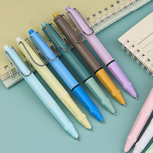 Bolígrafo de punta de acero de 0.38 mm con diseño único y moderno, personalizado con logotipo, para estudiantes, ideal como regalo promocional. - Product Image 5