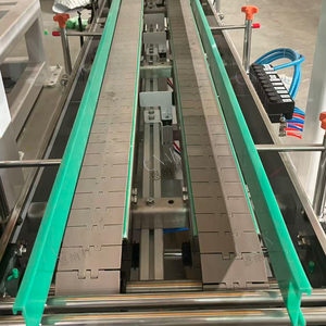 Sabuk Konveyor Plastik Baja Tahan Karat Dengan Kecepatan Dapat Diatur, Rantai <span class=keywords><strong>Slat</strong></span> Baja Karbon Berlapis Cat Semprot, Tahan Lama dan Efisien - Product Image 5