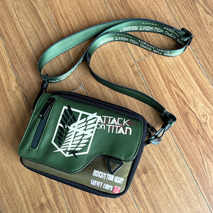 Sac bandoulière étanche Oxford pour té<span class=keywords><strong>l</strong></span>éphone portable, motif Anime King Fire Shadow Ghost Extermination Blade Totoro, mode masculine, tout usage - Product Image 4