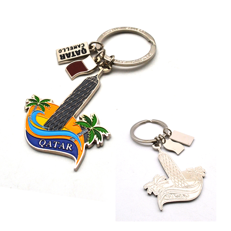 Недорогой металлический брелок для ключей от производителя, сувенир, 3D металлический логотип, брелок для ключей