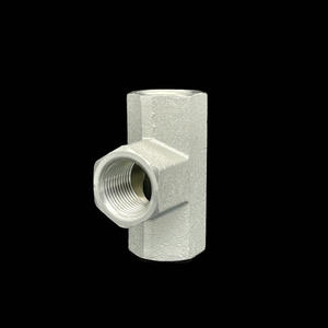 Raccord de transition hydraulique haute pression ISO1179 Norme britannique Connexion à filetage interne PK-GP Raccord en T hydraulique pour l'huile - Product Image 1