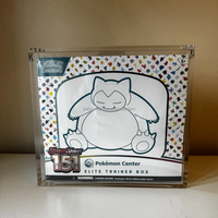 Boîte de collection Elite Trainer Box (ETB) TCG 151 en acrylique avec protection UV personnalisée, boîte de collection ultra premium, boîte de collection japonaise