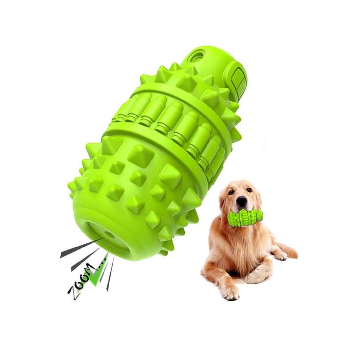 Super Chew Squeaky Birthday Toy Toothbrush Interactive Tough Durable