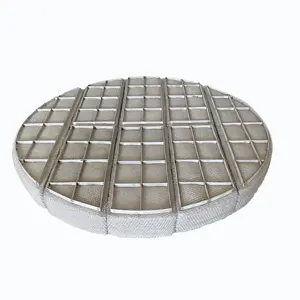 Chất Lượng Cao Dây Thép Không Gỉ Bện 316 304 Dây Lưới Demister Pad Lưới Sương Mù Eliminator