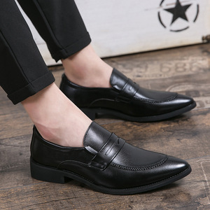 Zapatos de Vestir de Piel Sintética de Nuevo Diseño para Hombre, Estilo Popular para Trajes de Negocios, Oficina, Bodas, Fiestas, Zapatos de Conducir para Hombre - Product Image 6
