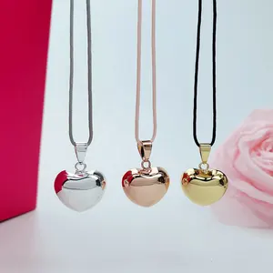 Cute Small Heart Design Mom Mexico Chime Music Angel Ball Caller Bola de Grossesse Maternity Necklace