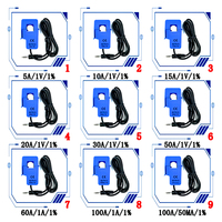 SCT-013-000 10A 30A 50A 100A Transformateur de courant ouvert-fermé SCT013 Capteur de courant alternatif non invasif