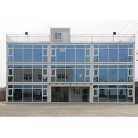 Construction de maison temporaire préfabriquée à faible coût de haute qualité Dortoir Maison modulaire détachable Immeuble de bureaux en conteneur de 3 étages