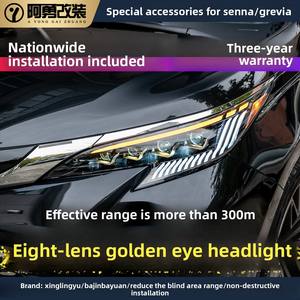 Nuevo Kit de Conversión de Faros LED Golden Eye de 8 Lentes TYPY 2021-2026 /Grevia, 6000K, Luz Alta/Baja - Product Image 4