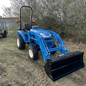 Tracteur multifonctionnel haute performance LS Mini 20HP 4x4 avec chargeuse-pelleteuse et tondeuse rotative, garantie moteur 3 ans, 60 pouces - Product Image 1