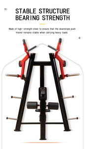 ASJ-MS610 Commercial déclin poitrine presse poitrine presse plaque chargée Machines poitrine presse Machine maison pour Fitness Gyn - Product Image 3