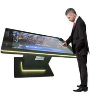 Pantalla Táctil Digital Interactiva LCD para Interiores, Premium OEM, Multitamaño, 32 85 Pulgadas, Doble Sistema Operativo, Animación, Reconocimiento de Objetos, para Juegos de Casino