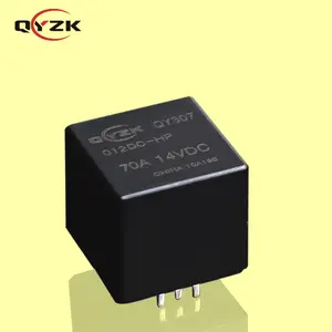 Control de luz antiniebla HFV7, relé automático de distribución de energía PCB, SPST-NO de 12V, 70A, 14VDC, 45A, 28VDC, 4 pines, 1,6 W