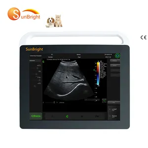 SUN-800S yeni tip dokunmatik ekran dizüstü vet ultrason makinesi