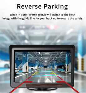 10.1 inch 128G Android 9.0 DVR đảo ngược máy ảnh 4 kênh GPS navigation Wifi BT xe Dashcam màn hình xe tải <span class=keywords><strong>Video</strong></span> Recorder - Product Image 2