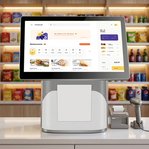15.6 Inch Touch POS Machine <b>with</b> Thermal <b>Printer</b> Barcode <b>Scanner</b> for Retail Checkout - Product Image 1