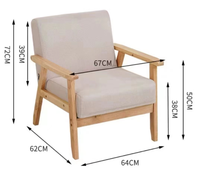 Chaise à bascule moderne en velours bleu pour la maison Meubles de salle à manger et de chambre à coucher bon marché Style de loisirs pour le salon
