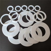 Rondelle plate en nylon plastique blanche, prix d'usine, fabriquée en Chine