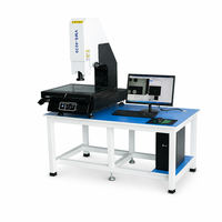 Sistema de Inspección Visual 2D VMM con Certificación CE, Máquina de Medición de Video 3D, 200x100x200mm, Precisión de 3um, Base de Granito, Zoom de 0.7-4.5X