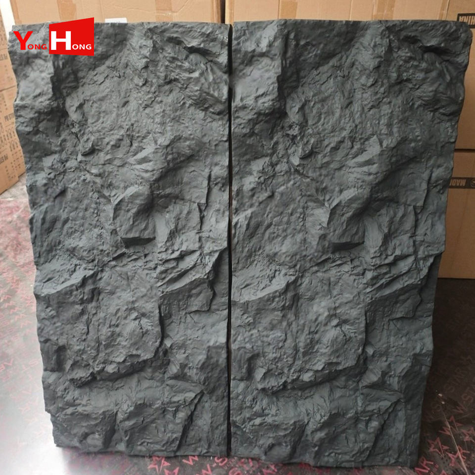 Artificial Veneer Indoor Slate Cladding Stones Faux PU Stone Wall for ...
