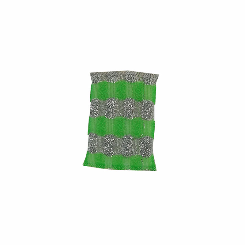 Горячая Распродажа люрексная кухонная губка для мытья посуды