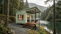 Usine de conteneurs - Conception personnalisée de maisons de conteneurs de luxe sur mesure avec finitions haut de gamme