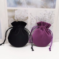 Bolsas de Almacenamiento de Joyería de Venta Directa de Fábrica, Cierre con Cordón, Base Semicircular para Cabello Largo y Grueso, Tamaño y Forma Personalizables, Portátiles