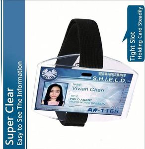ออกแบบโลโก้ตามสั่ง สายคล้องคอแบบนิ่ม PVC ปรับได้ ขนาดมาตรฐาน ที่ใส่บัตรประจำตัวแบบติดแขน - Product Image 6