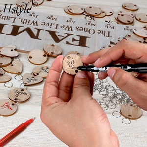 <strong>Gifts</strong> <strong>for</strong> Mom <strong>Grandma</strong> to Remember <strong>Birthdays</strong> Wooden Family <strong>Birthday</strong> Board Calendar DIY with 100 Wood Tags Wall Hanging SD1665 - Product Image 4