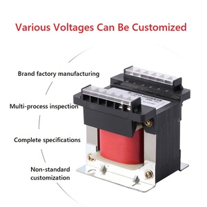 Petit transformateur d'isolement 220 RPM 36V/12V/24V, transformateur CA basse tension haute température, tension personnalisable - Product Image 4