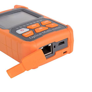 Medidor de Potencia Óptica Portátil 4 en 1 OEM ODM con Localizador Visual de Fallas 2MV y Probador de Cables de Red, Probador de Fibra Óptica - Product Image 6